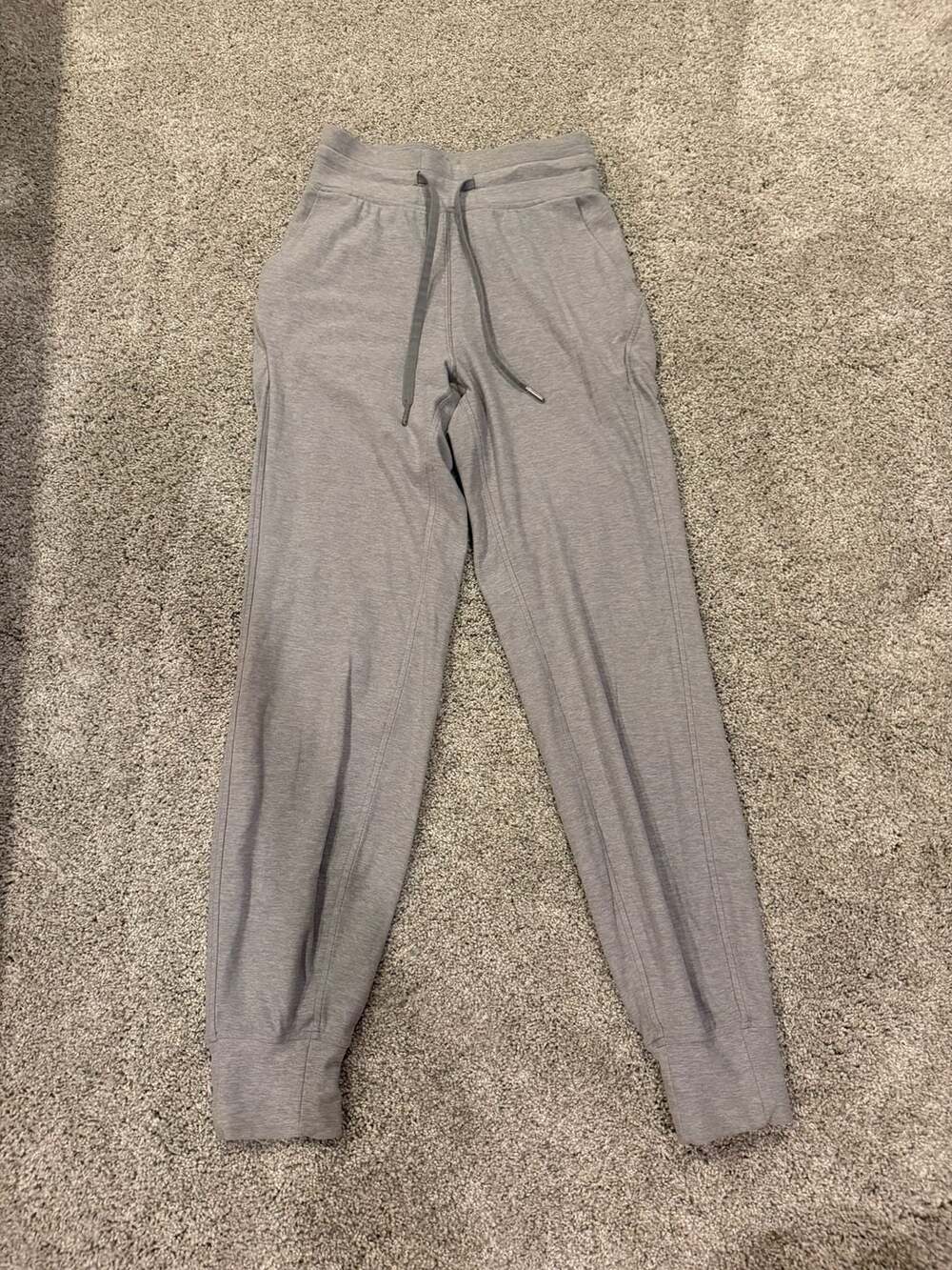 Lululemon On the Fly Jogger Heathered Grey Size 2